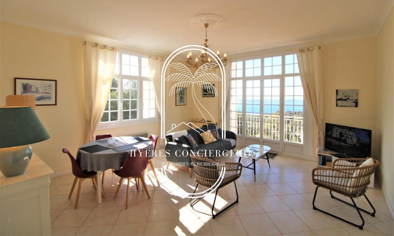 T3 Standing-Splendide Vue Mer - Piscine Parking By Hc Apartment Hyeres Exterior photo