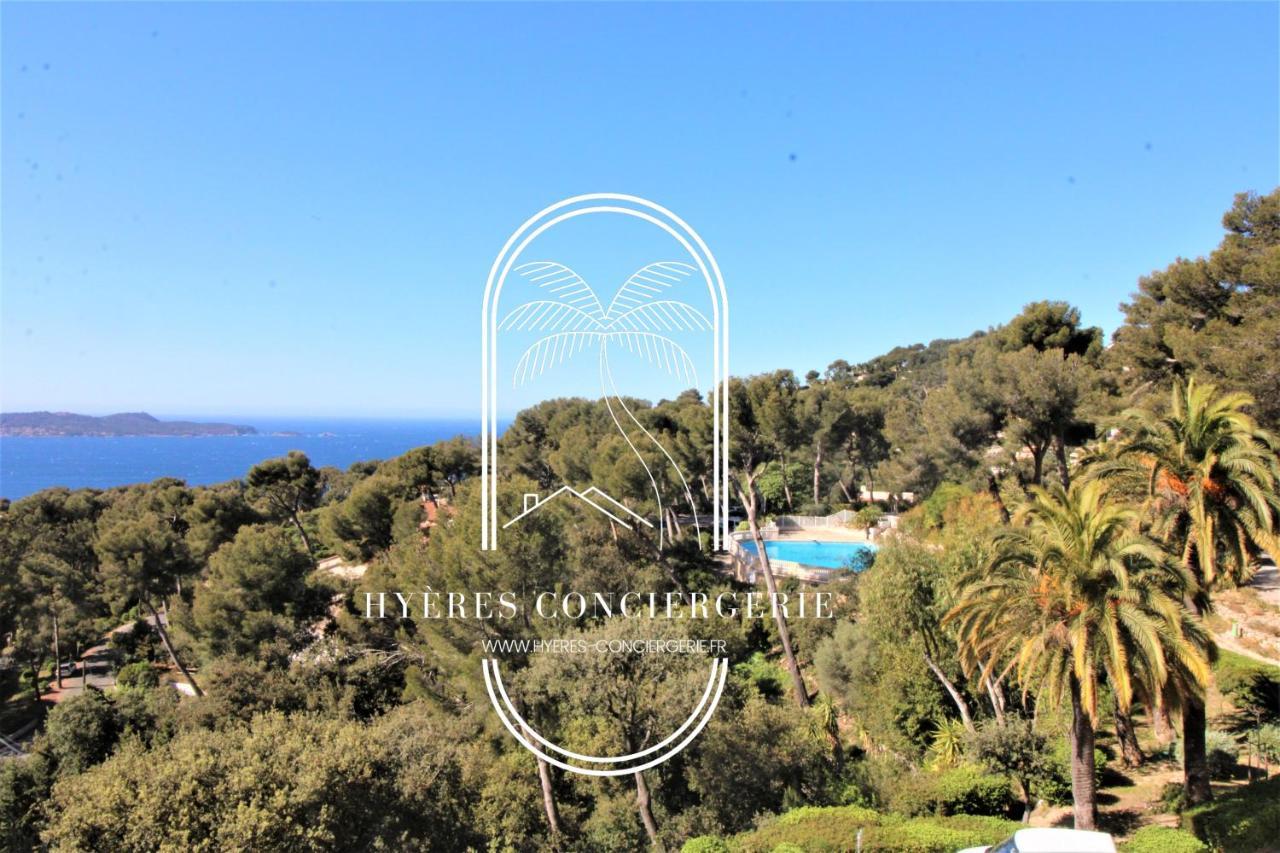 T3 Standing-Splendide Vue Mer - Piscine Parking By Hc Apartment Hyeres Exterior photo